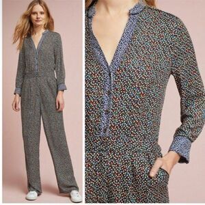 NWT ETT TWA by Anthro womens 2 Christine Silken multicolor jumpsuit